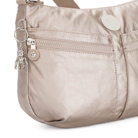 Kipling Izellah Crossbody Táska Metal | HU 1180FD